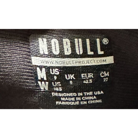 NOBULL Outwork Shoes Black Trainers Running Low Top Athletic Mens 9 Womens 10.5 - Picture 11 of 12